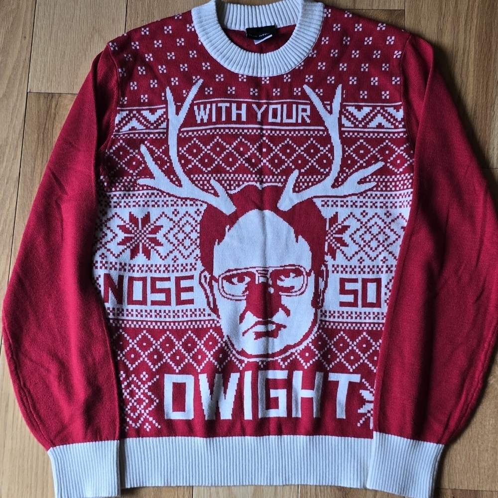 Ugly Christmas Sweater Xmas Size Small The Office Dwight